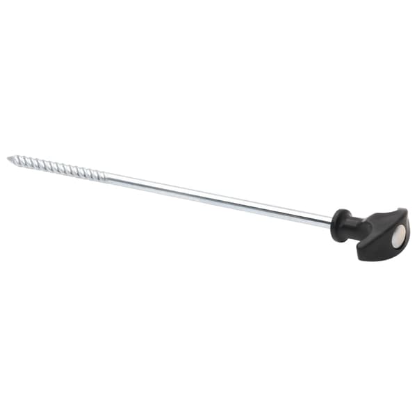 vidaXL Tältpinnar, 12 st, 30 cm, Ø7 mm, galvaniserat stål