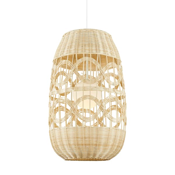 HÄNGLAMPA ARONA 1 E14 VIT MILAGRO ML0353