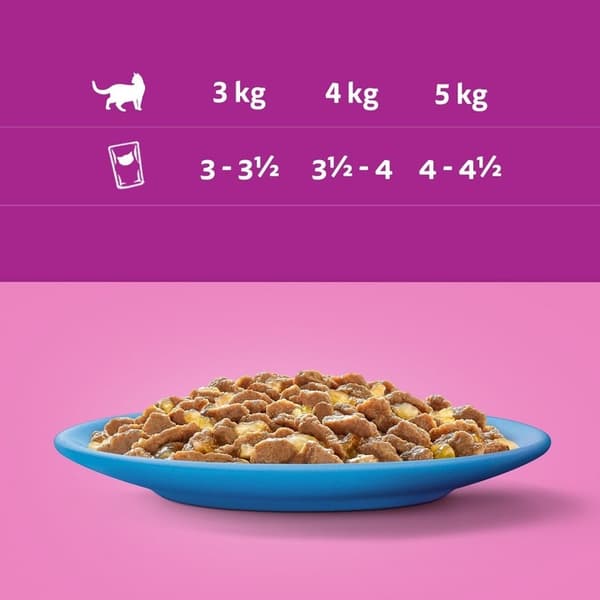 Vådfoder til katte WHISKAS Fiskedelikatesser i gelé 40x85 g