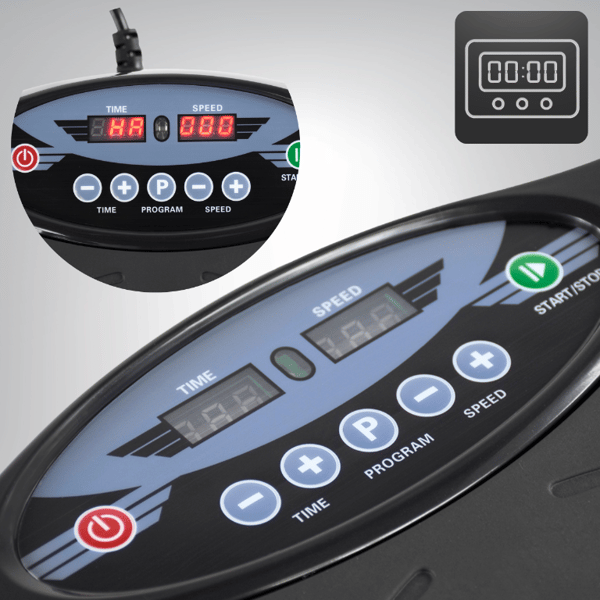 Vibratioalusta Vive Fitness musta