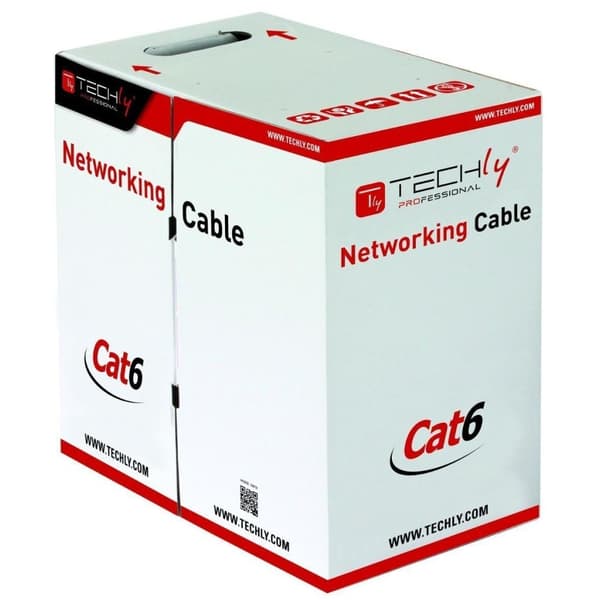 TECHly U/UTP CAT6 305m Gigabit Ethernet-netværkskabel