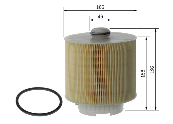 ILMANSUODATIN F026400028 BOSCH