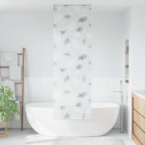 vidaXL Duschrullgardin 80x240 cm Tygbredd 76 cm