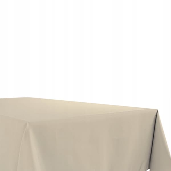 Fläckbeständig rektangulär bordsduk för bord polyester tjock 280x170cm champagne