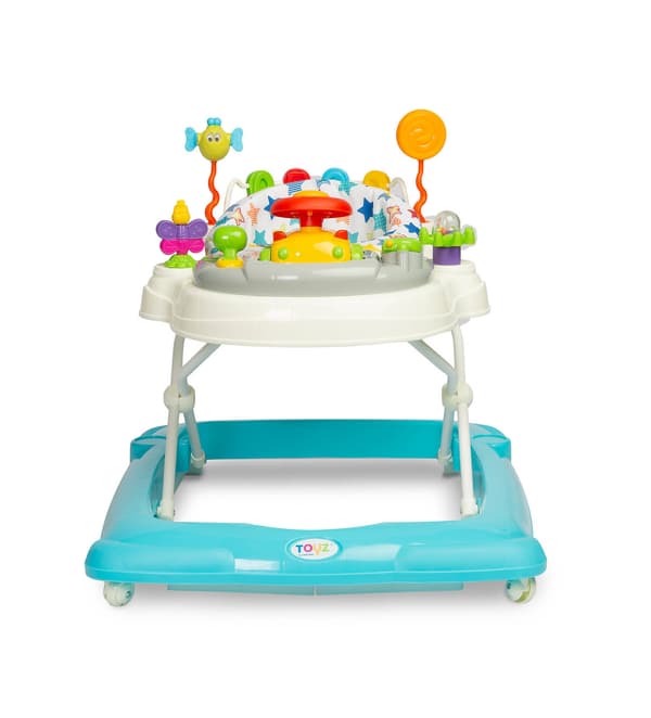 Stepp rollator lyseblå
