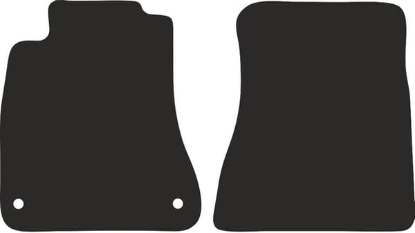 främre polyamid PREMIUM: Lexus IS II sedan 2005-2013