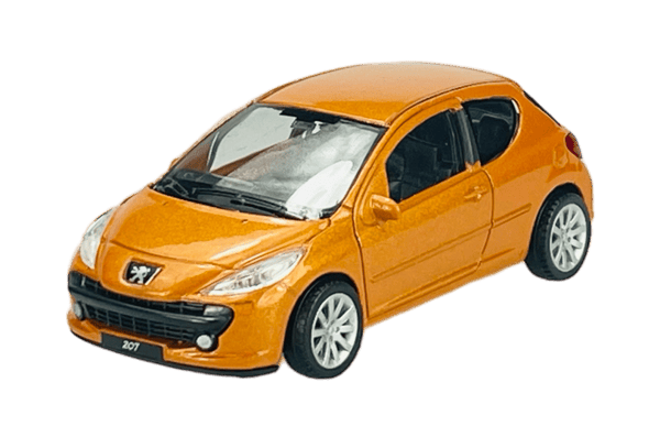 WELLY PEUGEOT 207 ORANGE 1:43 44004