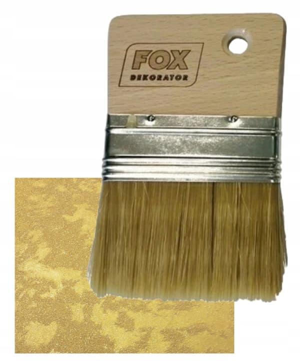Fox 7,6 cm flad pensel til dekorative effekter