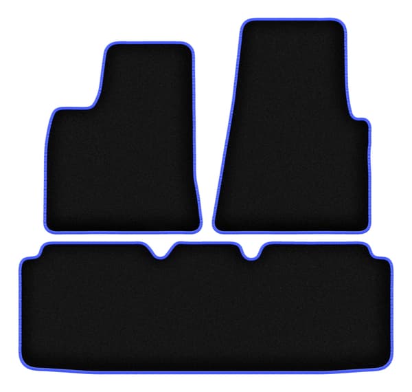 Bilmåtter CARLUX-BLUE for Tesla Model S sedan (2012-2016)