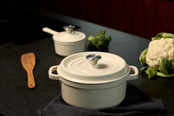TIERRA Støbejernsgryde 14 CM 0,9L fløde NOIS