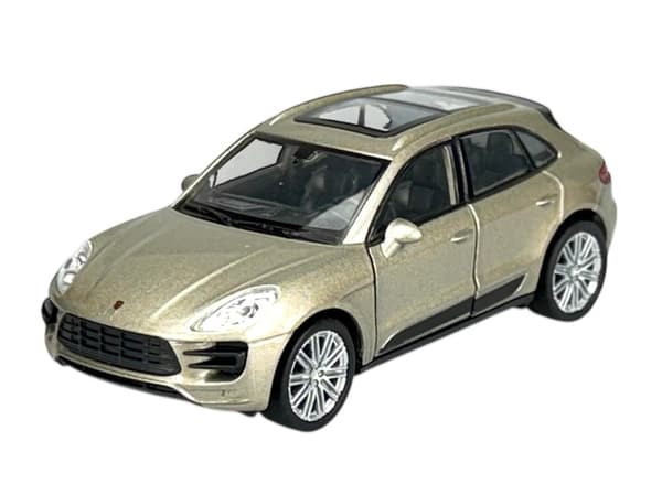 Welly porsche macan turbo guld 1:34 43673