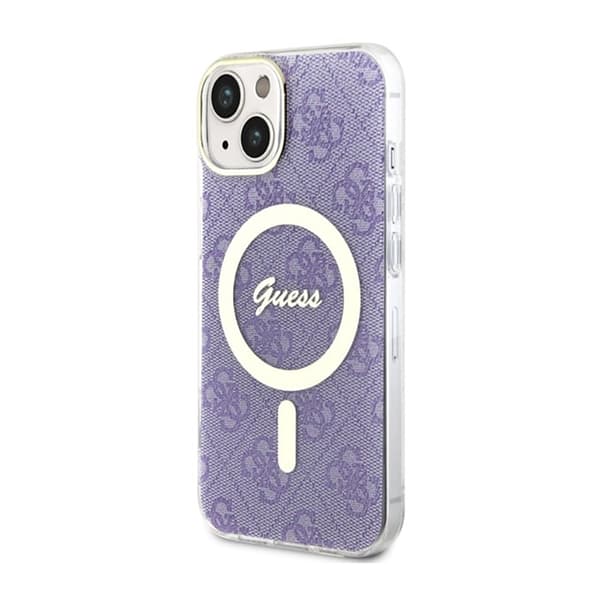 Guess 4G MagSafe - iPhone 14 cover (lilla)