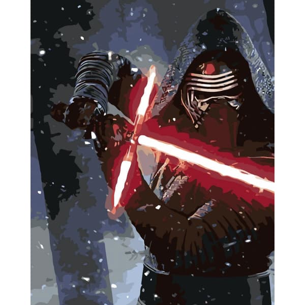 Målning med siffror Kylo Renn Star Wars 40x50 cm