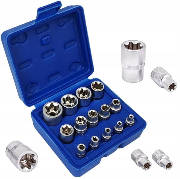 Interna Torx-socklar E4-E24