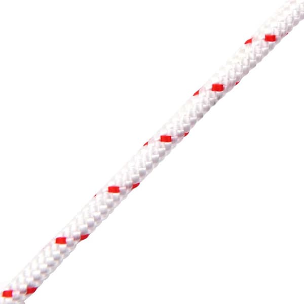 vidaXL Startrep vitt och rött Ø3 mm 10 m nylon