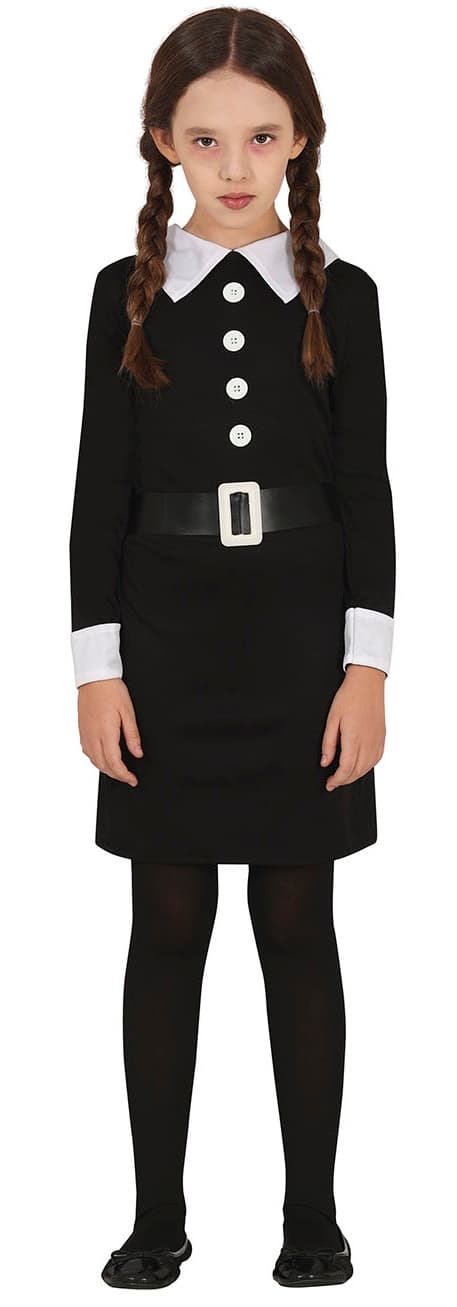 WNESDAY Addams-kostym 122/134 cm