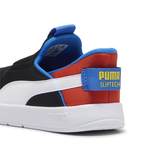 Puma COURTFLEX V3 SLIPTECH PS drengesko sorte 39973401 r 18