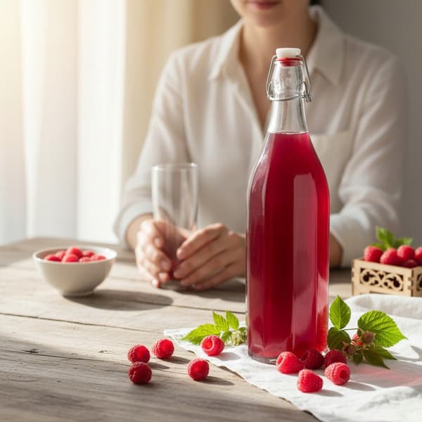 6x flaskor costolata 750ml med mekanisk kork Flaskor för tinkturer 6 st