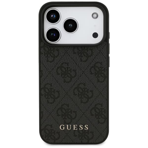 Guess 4G Classic-etui til iPhone 17 Pro - Sort