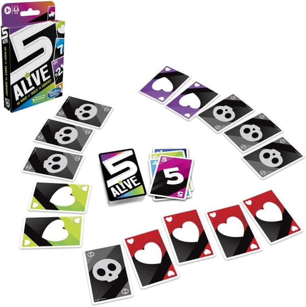Hasbro - Korttipeli - 5 Alive F4205 - Englanninkielinen versio