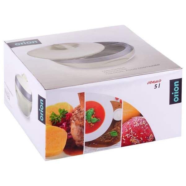 Teräksinen lounastermos VENUS 5 l