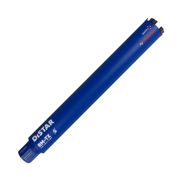 DISTAR DIAMANTKRONE RM-TX 1 1/4" 62 mm x 450 mm TØR