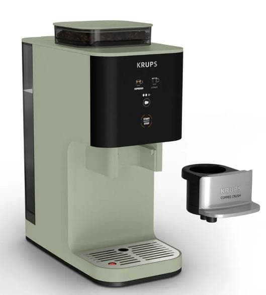 Ekspresskaffemaskin KRUPS SA401LE0 Coffee Crush 15cm bredd Pistaciegrön