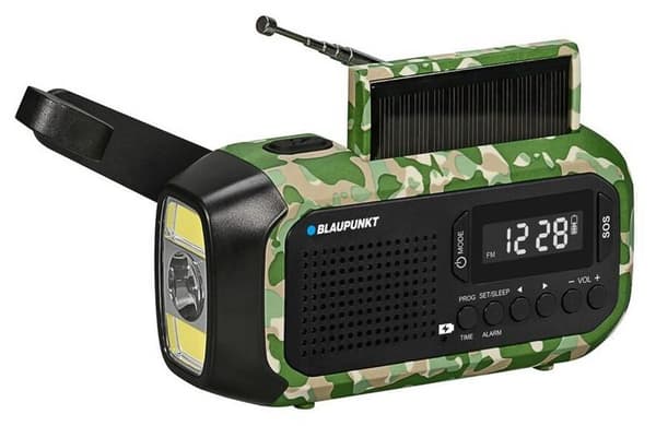 BLAUPUNKT ER20GC Nødradio Sort og Grøn