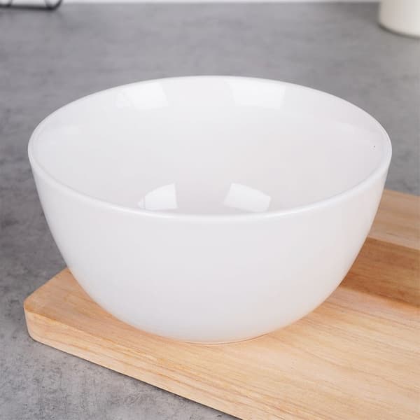 Vit porslinsskål 16 cm, 950 ml