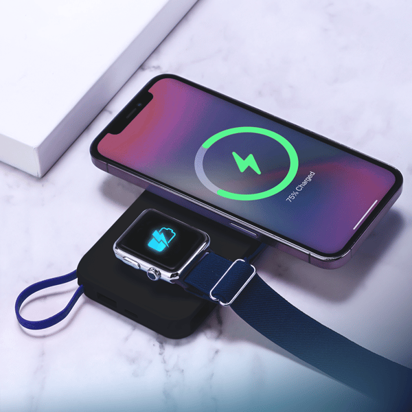 Tilbehør - 3mk PastelUp 10.000mAh 22,5W USB 1A1C-Sort
