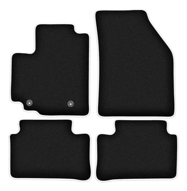 Bilmåtter CARLUX-SILVER til Opel Agila B hatchback (2008-2014)