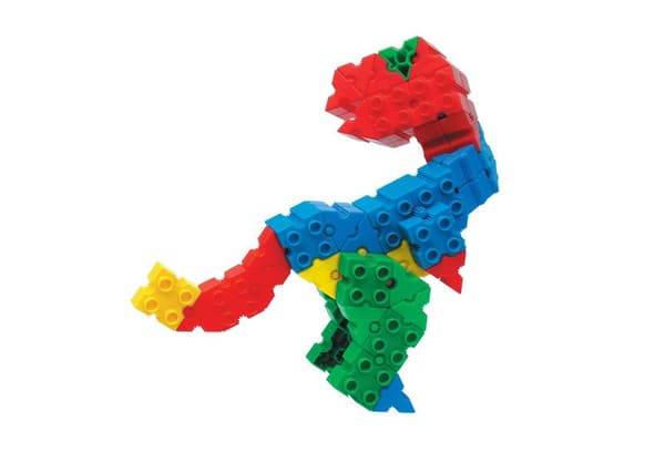 Morphun Dinosaurer 100 stk. - Byggeklodser