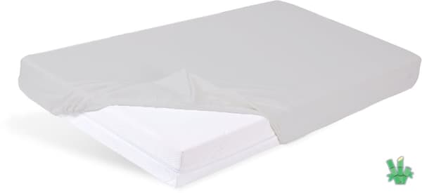 Bambu Dra-på-lakan 130/140x190/200x20 -silkkiarkin harmaa