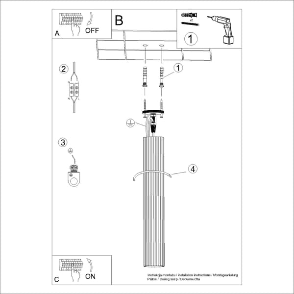 DOWNLIGHT CARBON 1 GU10 VIT ALUMINIUM SOLLUX SL.1534