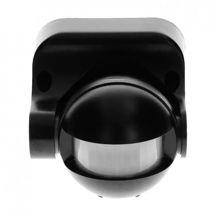 BEVÆGELSESSENSOR 180° IP44 1200W SORT - ON-CR-201/B