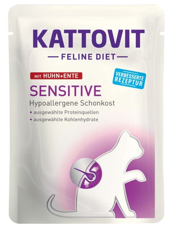 Kattovit | Sensitive | 85g påse - Kyckling med anka