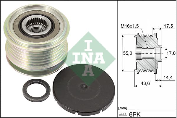 GENERATORKOPPLING 535010510 INA