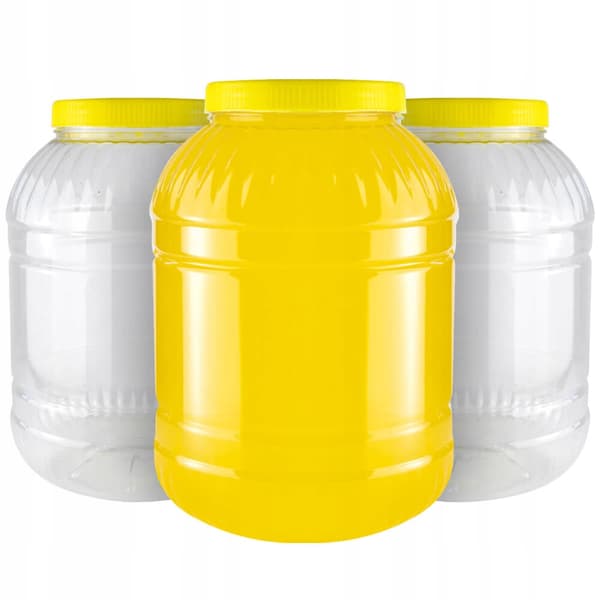 Beholder JAR plastik MULTIFUNKTIONEL tinktur 8l
