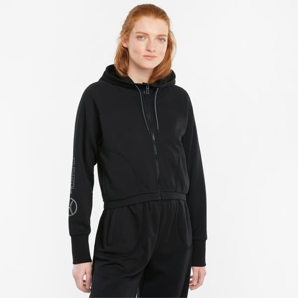 Puma MAPF1 damehættetrøje sort 53189601 r S