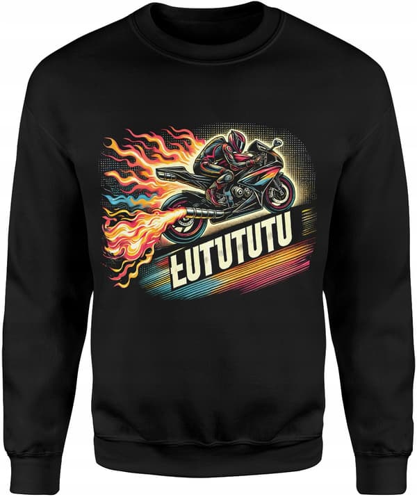 Motorcykelsweatshirt gaveidé