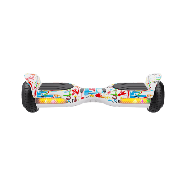Rebel 6,5" LED Hoverboard Elektrisk Skateboard til Børn og Voksne