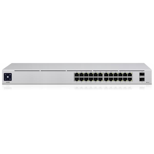 Ubiquiti USW-24-POE 26p 95W Managed Switch, Silver