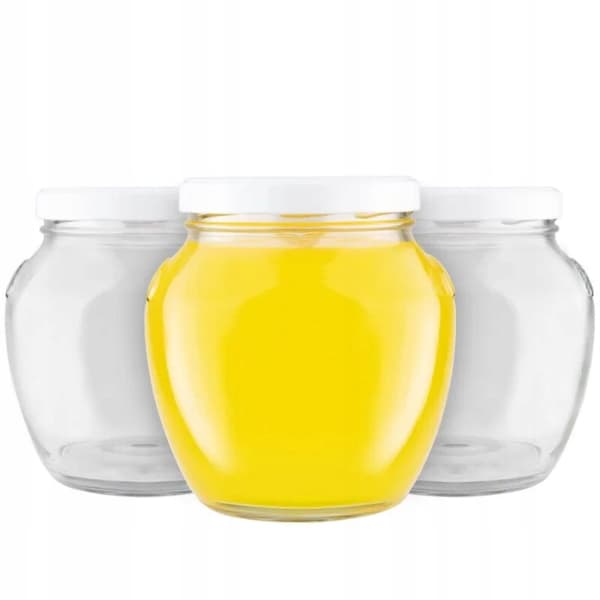 6x AMPHORA glas 1700ml GLAS TIL KONSERVERING LIKØR AGURK HONNING 1,7L