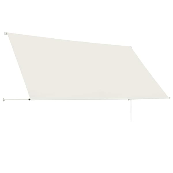 vidaXL Rullmarkis 300 x 150 cm krämfärgad