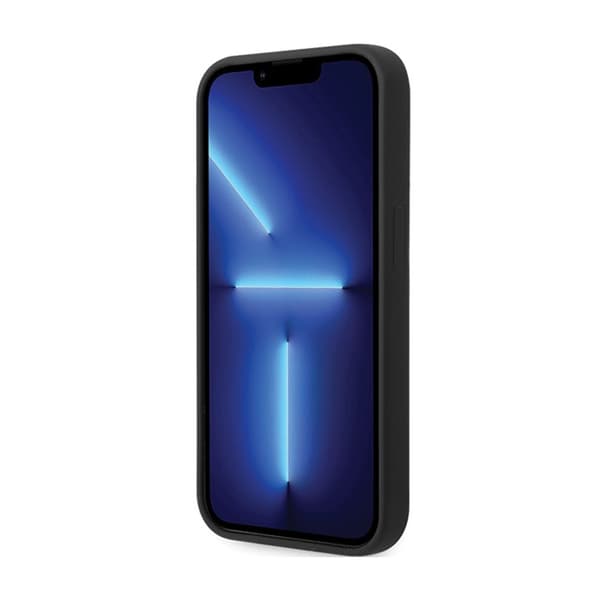 BMW Signature flydende silikone MagSafe - iPhone 14 Pro Max cover (sort)
