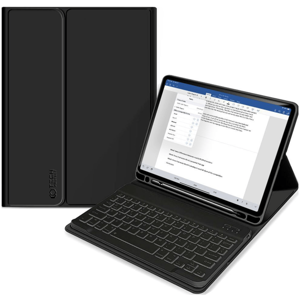 TECH-PROTECT SC-KYNÄ + NÄPPÄIMISTÖ IPAD 10.9 10 / 2022 / 11 11 / 2025 MUSTA