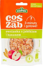 KUPIEC HAVREGRYN ÄPPLE/BAN 50G