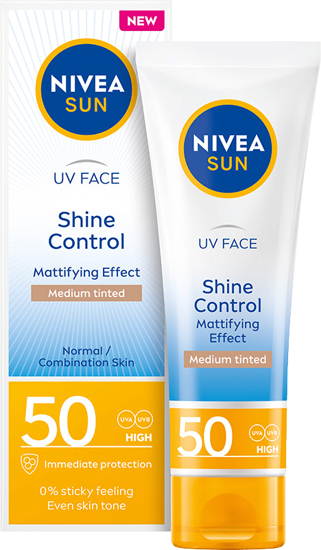 NIVEA SUN UV Face Shine Con SPF50 50 ml