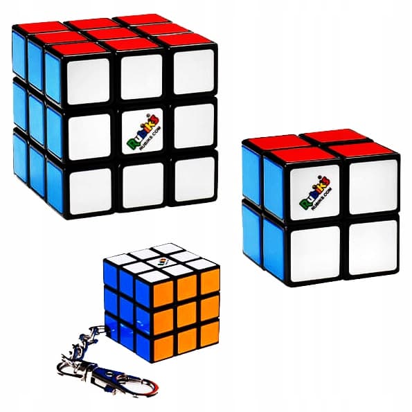 Rubiks pussel 2x2 3x3 nyckelring