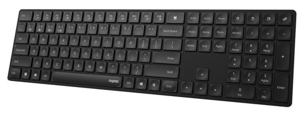 RAPOO E8020M Trådlöst Tangentbord Svart